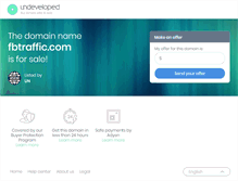Tablet Screenshot of fbtraffic.com